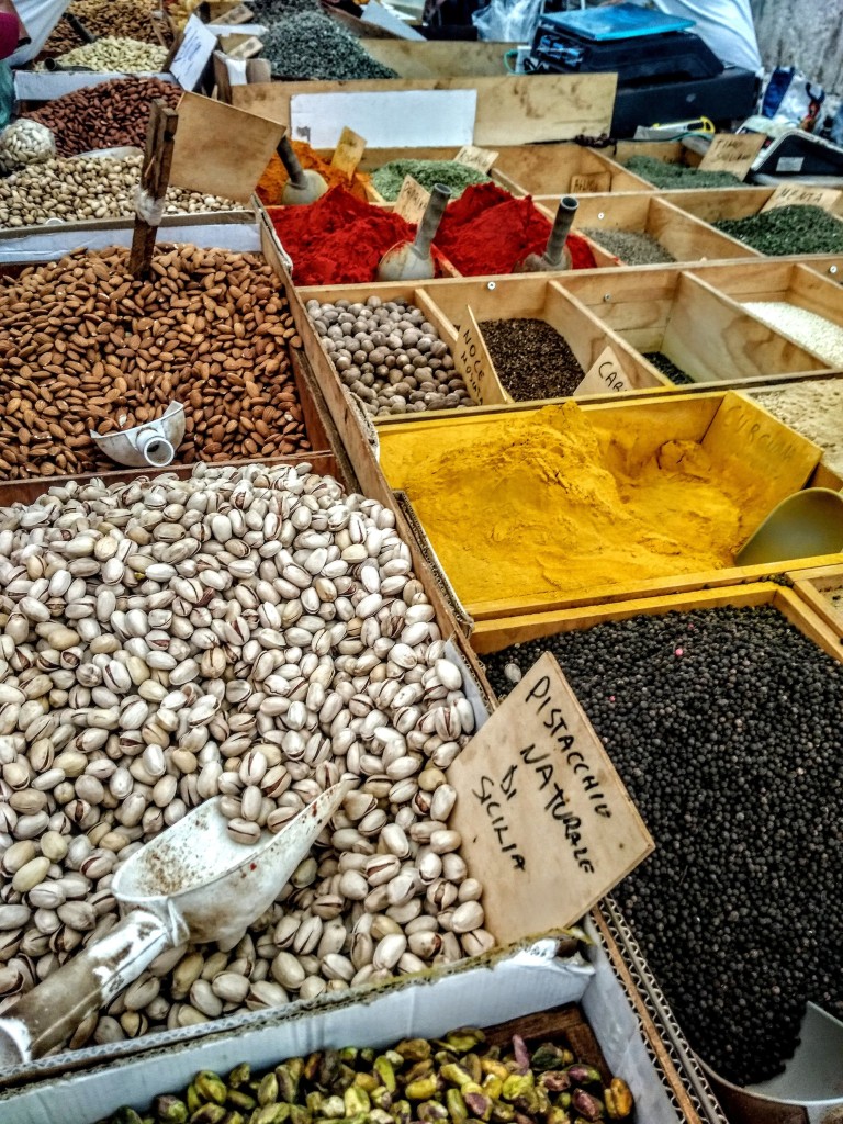 Spices at Ortgia Market, Syracuse